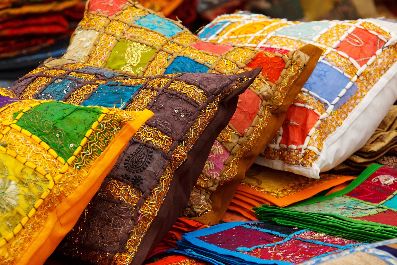 Embroidered Cushions